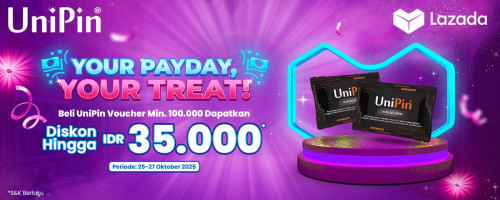 YOUR PAYDAY, YOUR TREAT! on Lazada